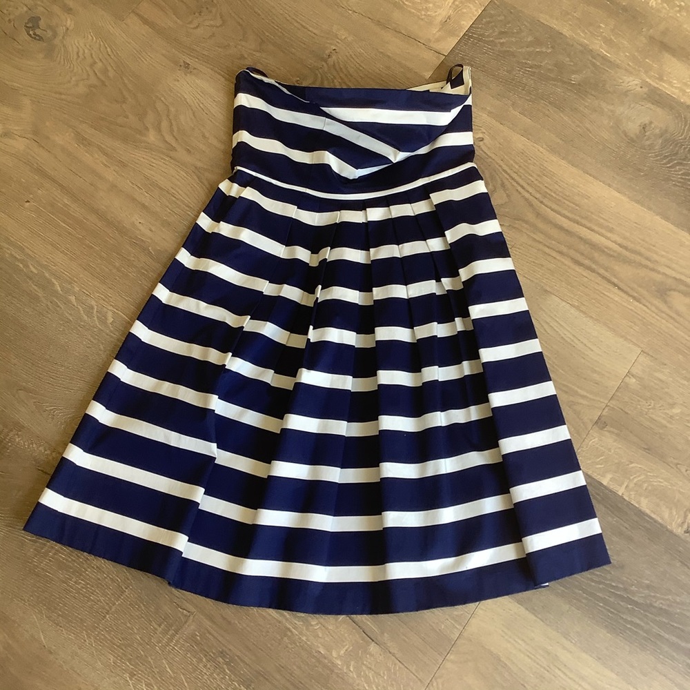 Gap Strapless Stripe Dress